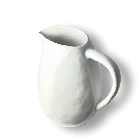 Cozina White Pitcher