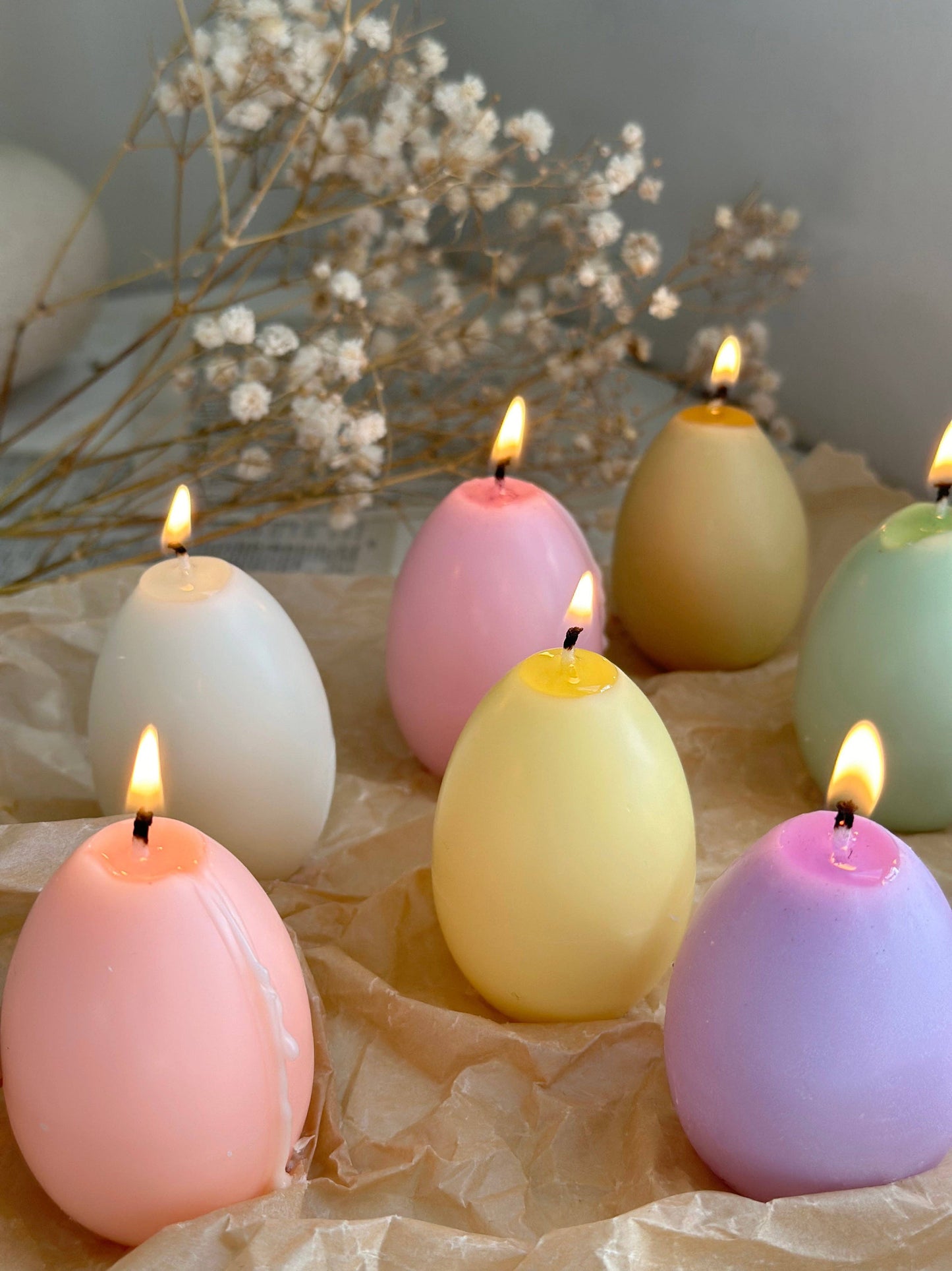 Mini Easter Egg Candle