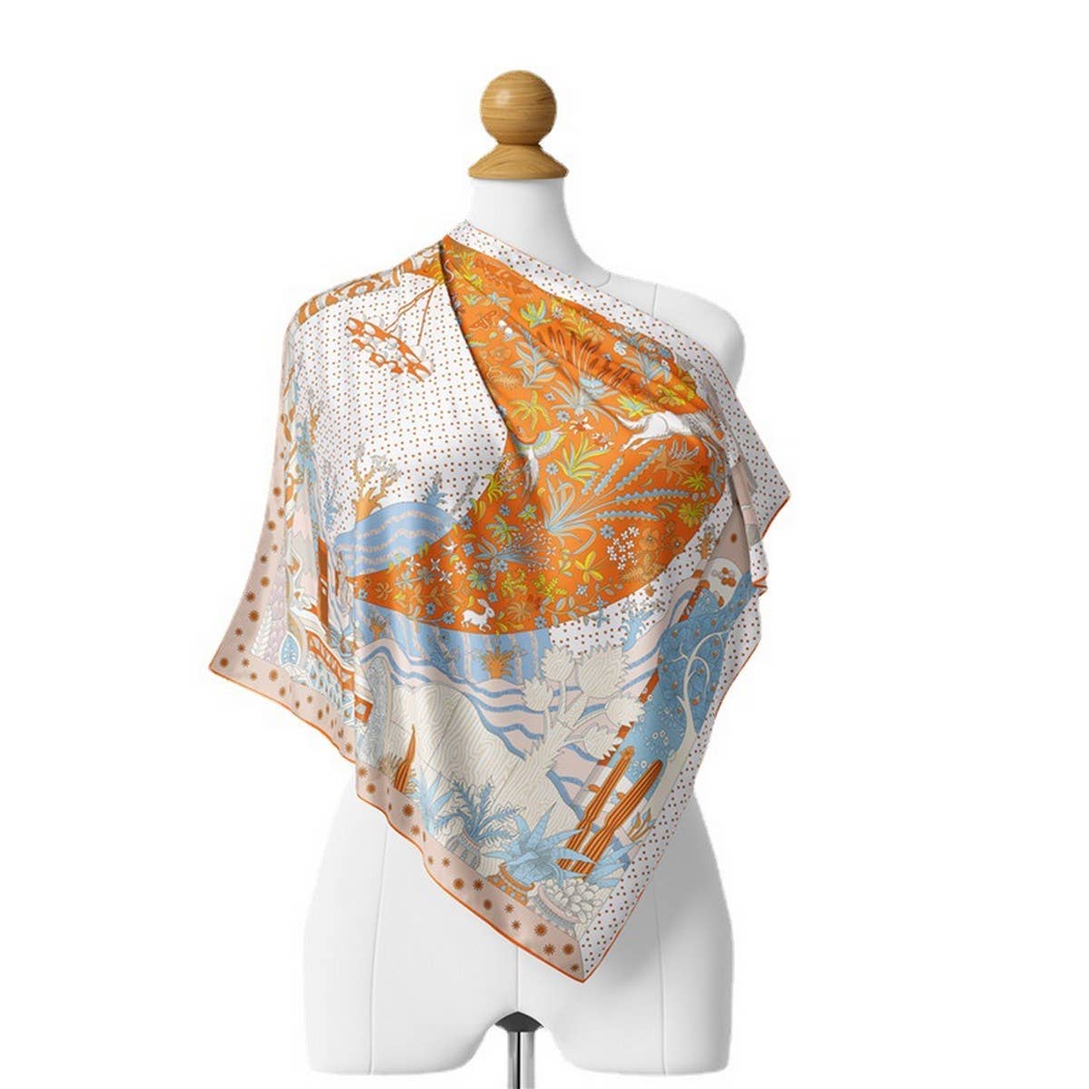 Square Silk Scarf