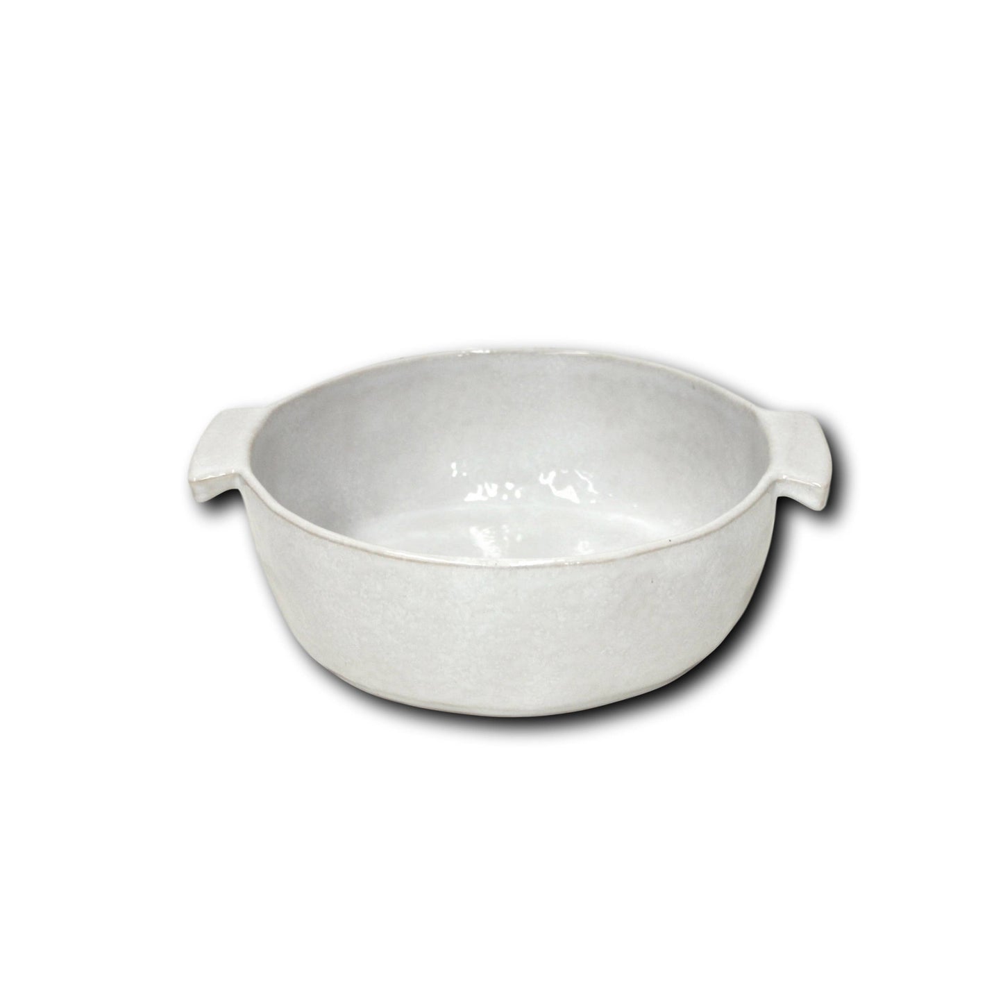 Cozina White Round Baker
