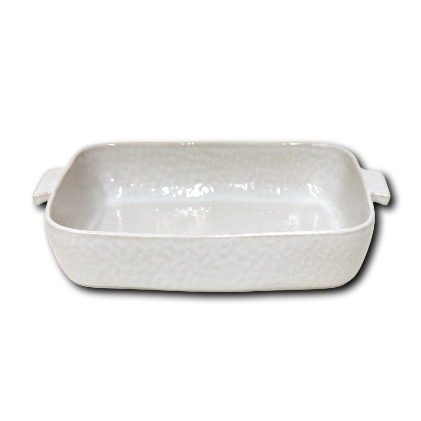 Cozina White Rectangular Baker