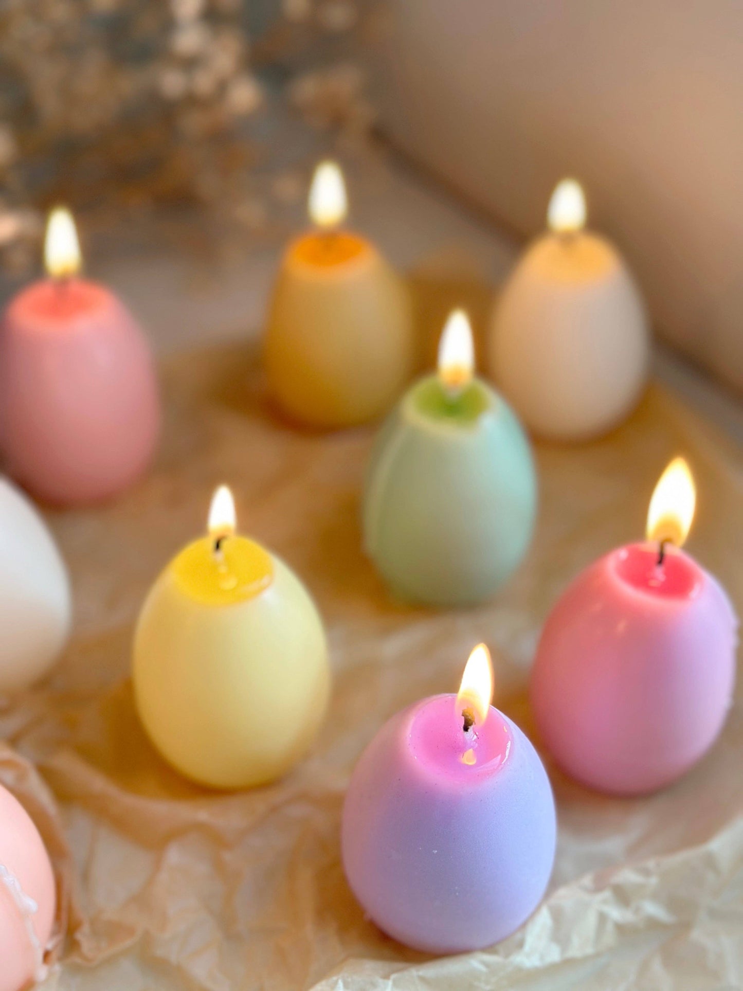 Mini Easter Egg Candle