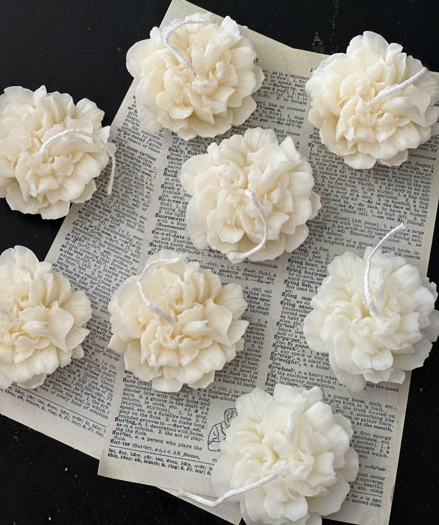 Mini Peony Candle