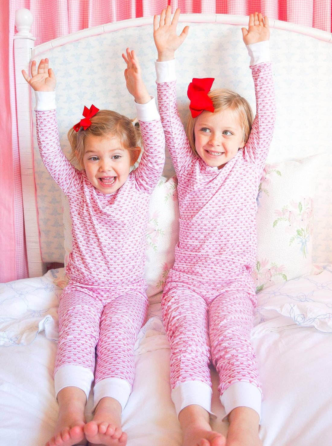 Sailor Hearts Two Piece Pajamas