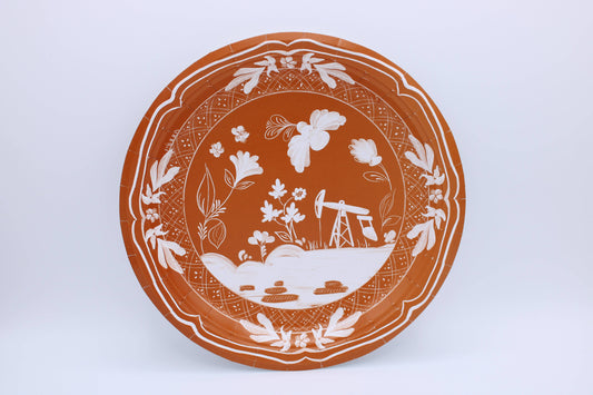 Nodding Donkey Pavilion Salad and Dessert Plates 8 per pack