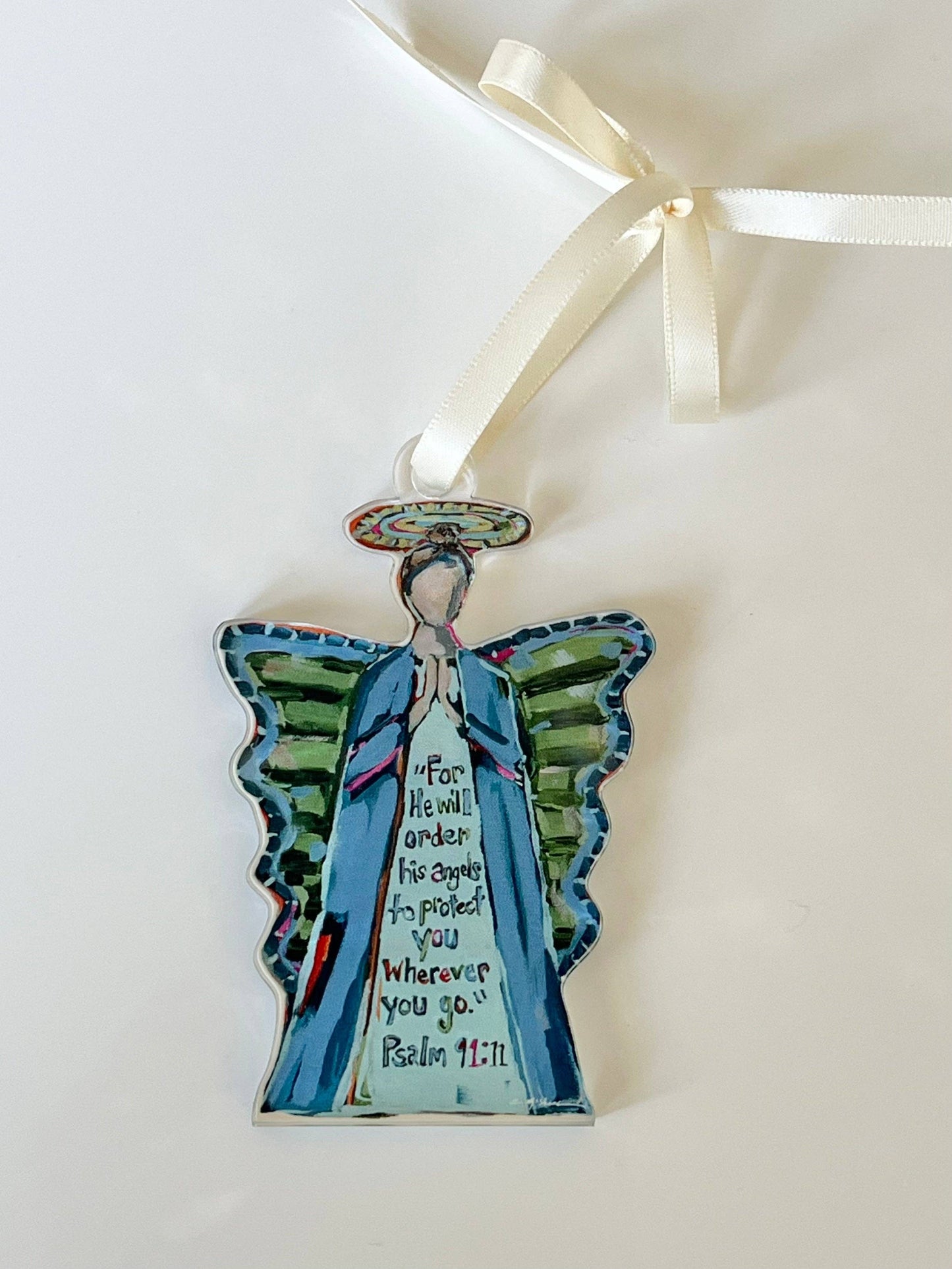 To Protect You Angel Ornament