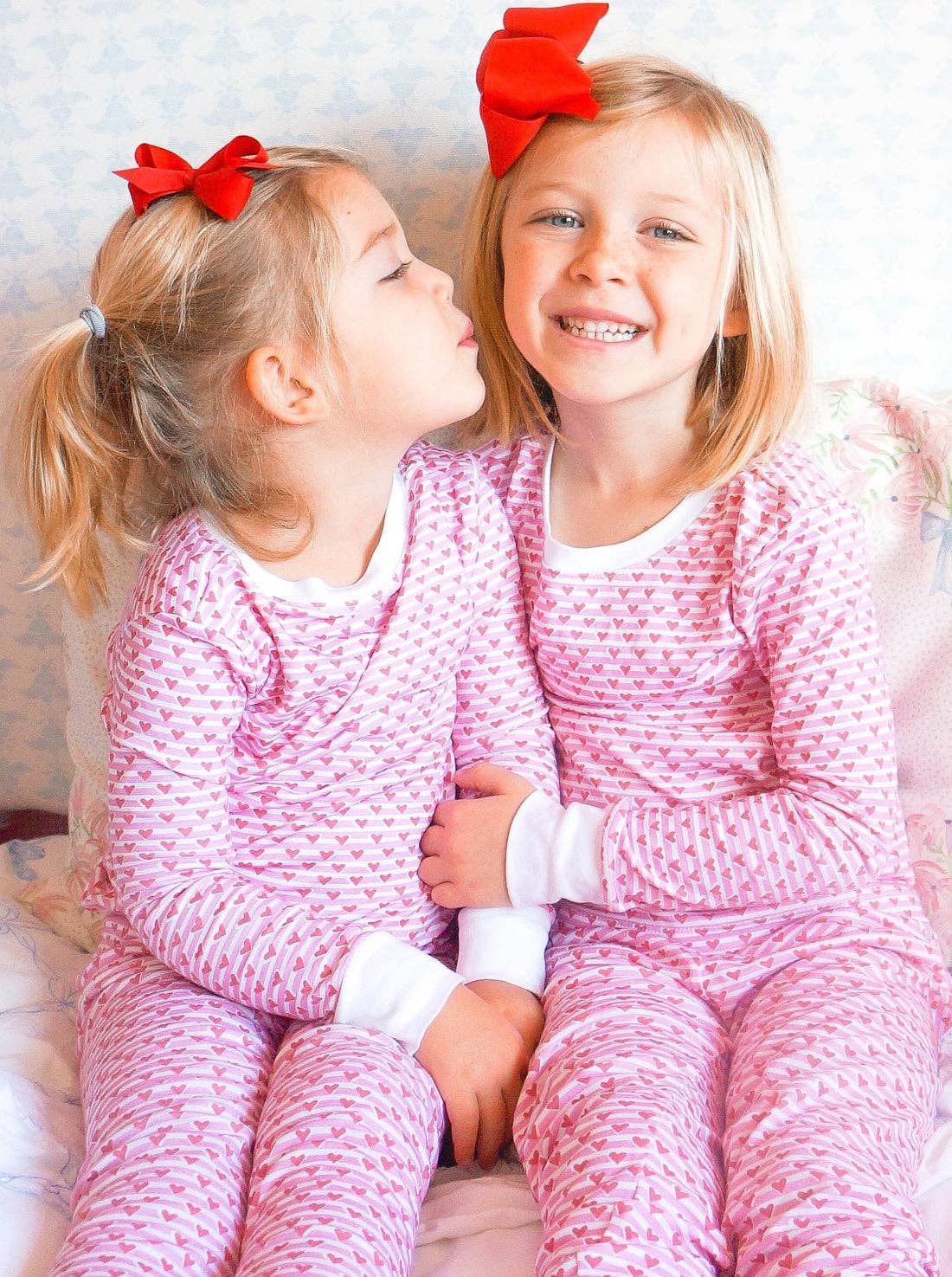 Sailor Hearts Two Piece Pajamas