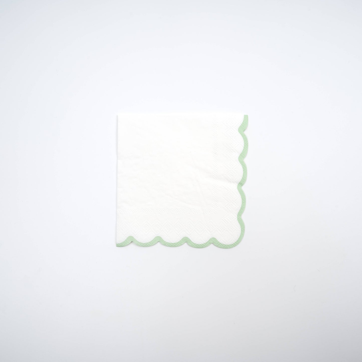 Springtime Scallop Beverage Napkin
