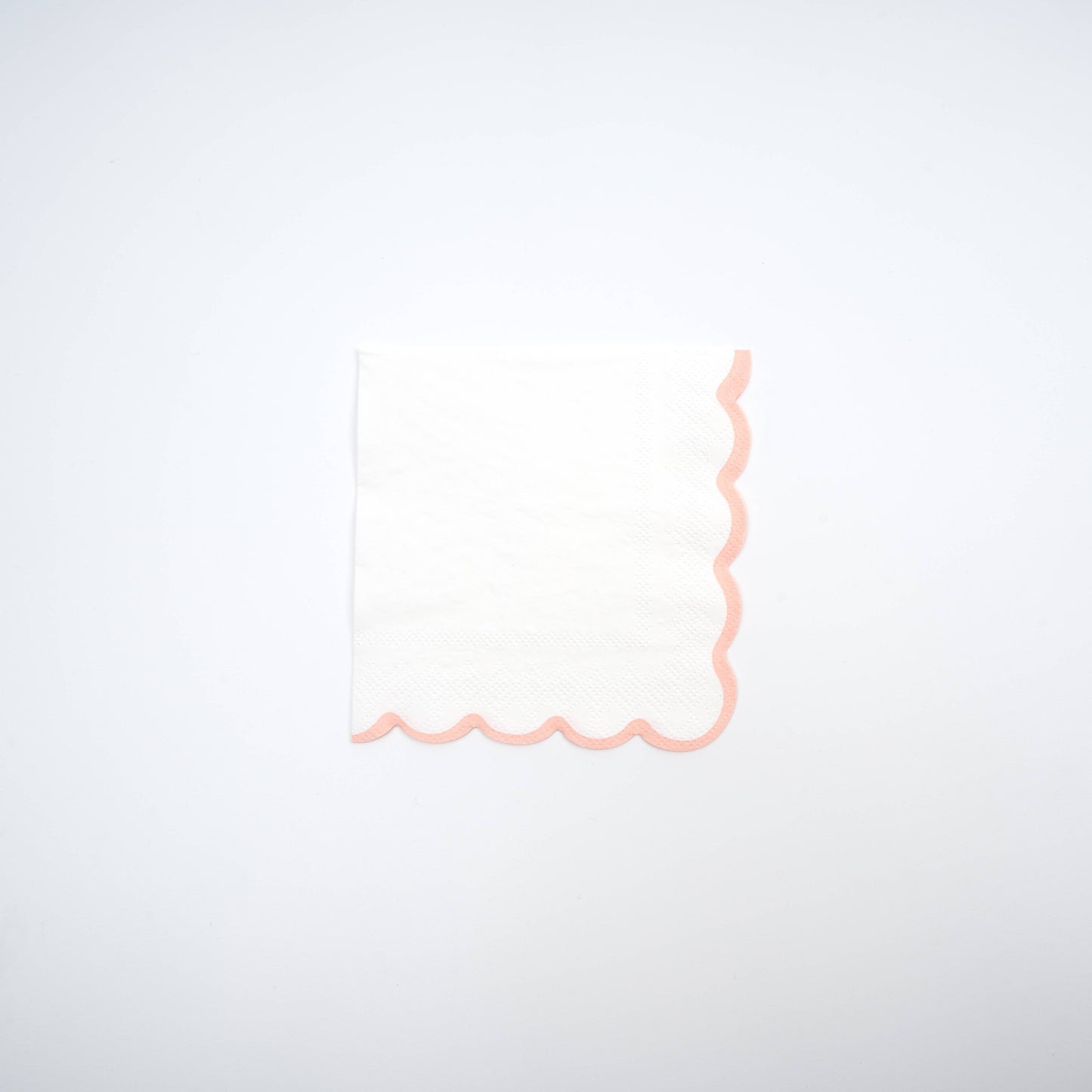 Springtime Scallop Beverage Napkin