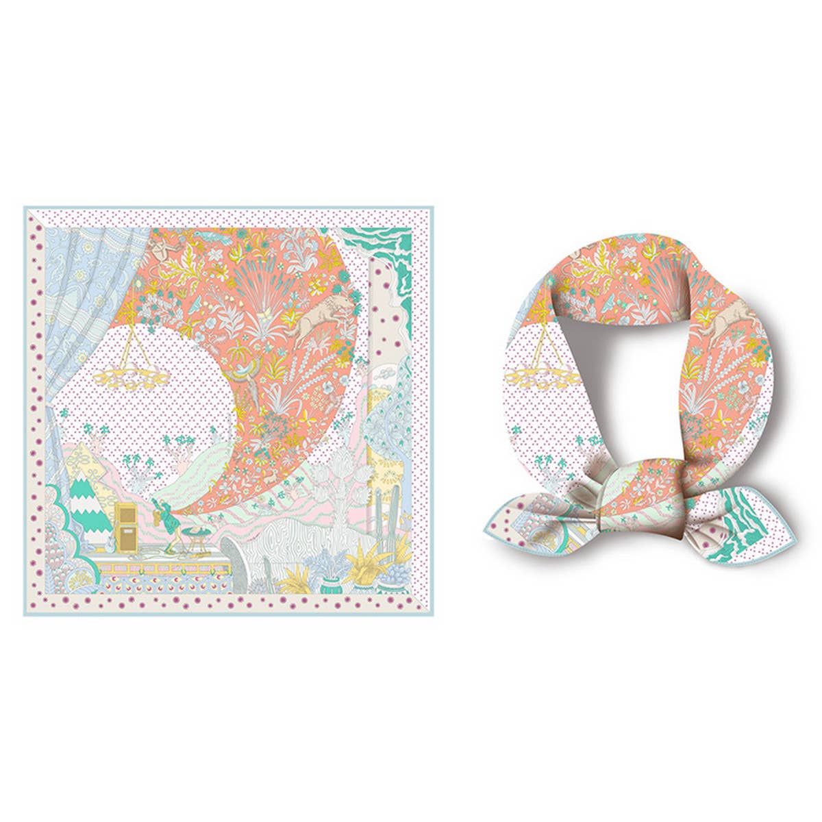 Square Silk Scarf