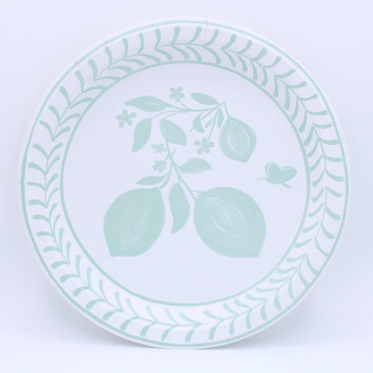 Margarita Josephine Salad and Dessert Plate - 8 per pack in Mint & Santorini