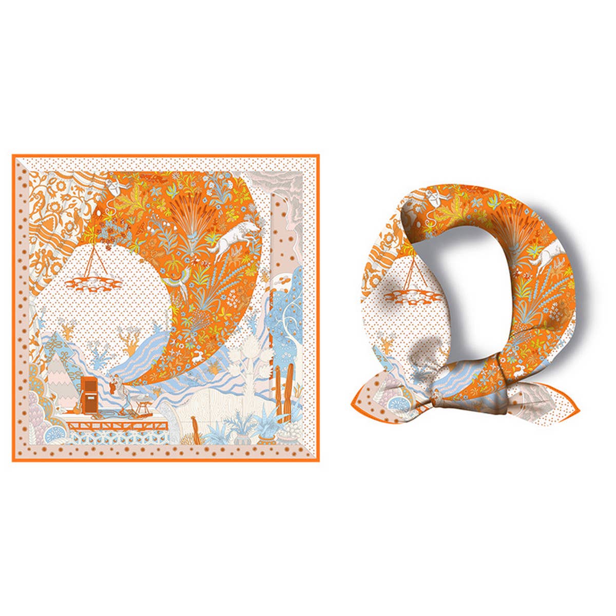 Square Silk Scarf