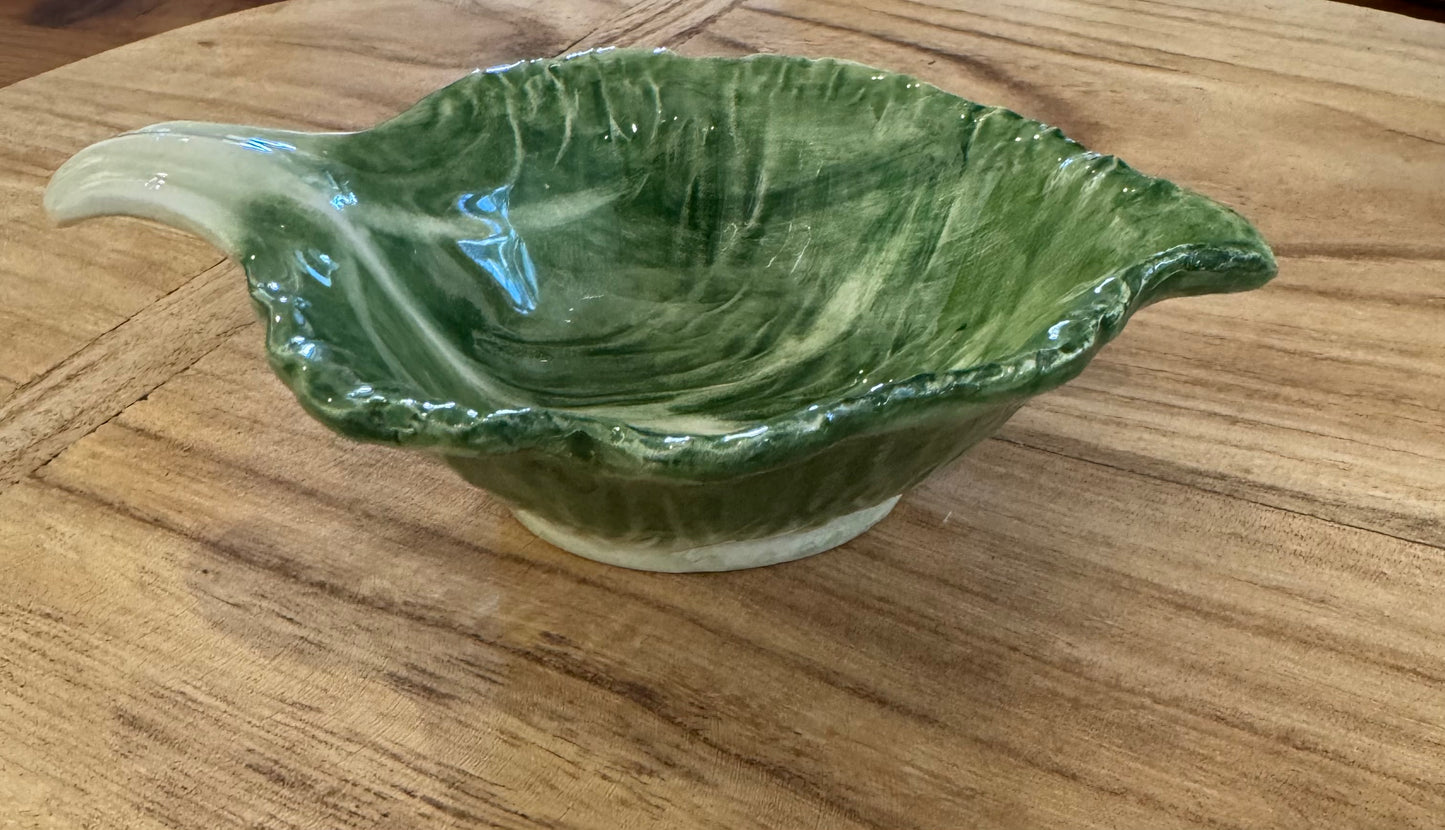 Radicchio Green Small Leaf Bowl
