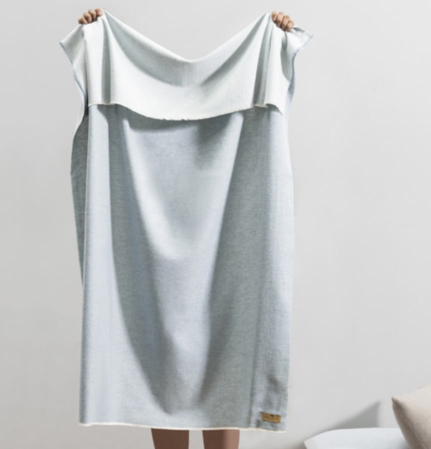 Crystal Blue Aspen Throw