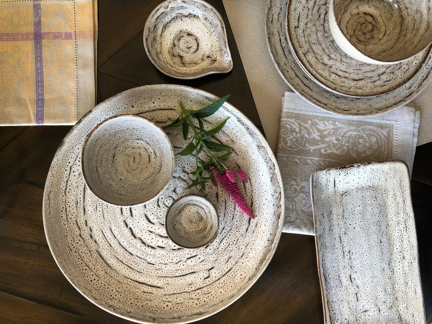 Truffle Round Serving Platter