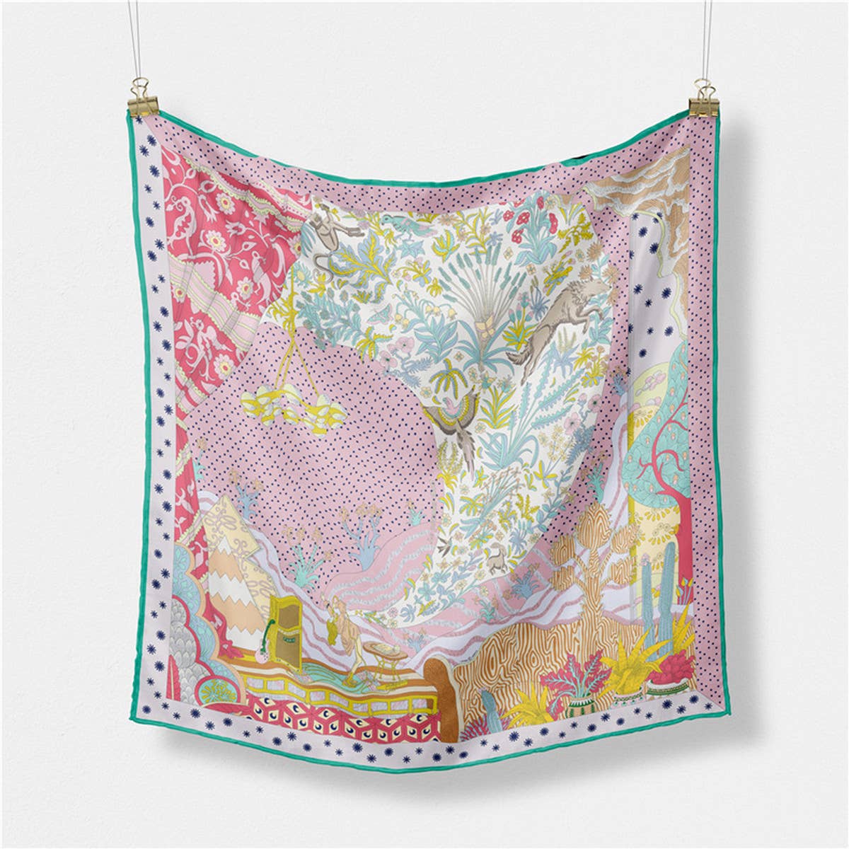Square Silk Scarf