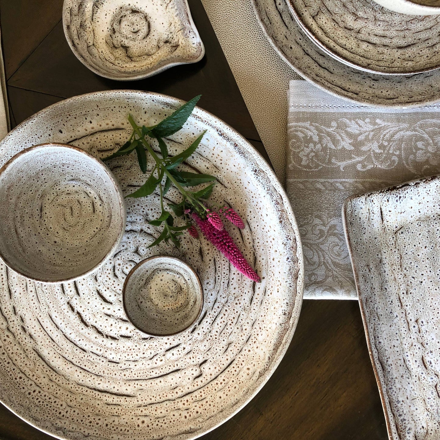 Truffle Round Serving Platter