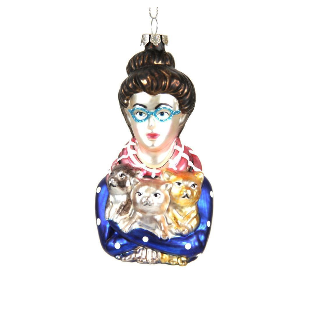 Cat Lady Ornament