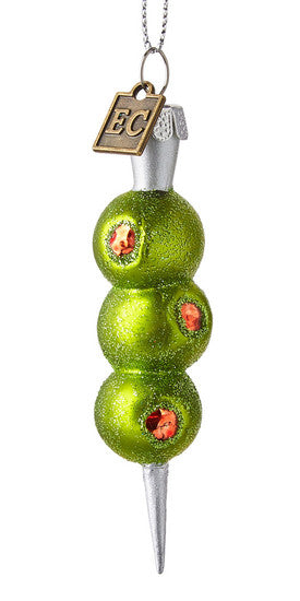 Cocktail Olives Ornament