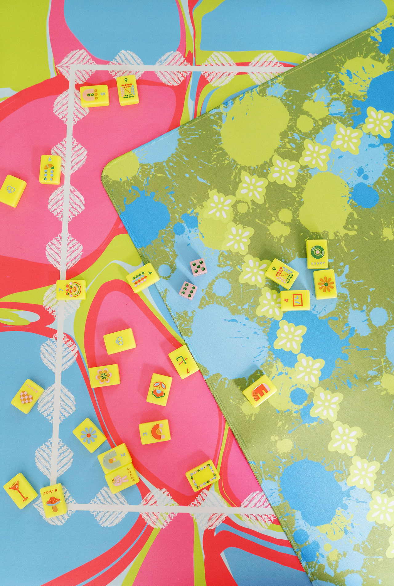 Fête Papier Mahjong Mats