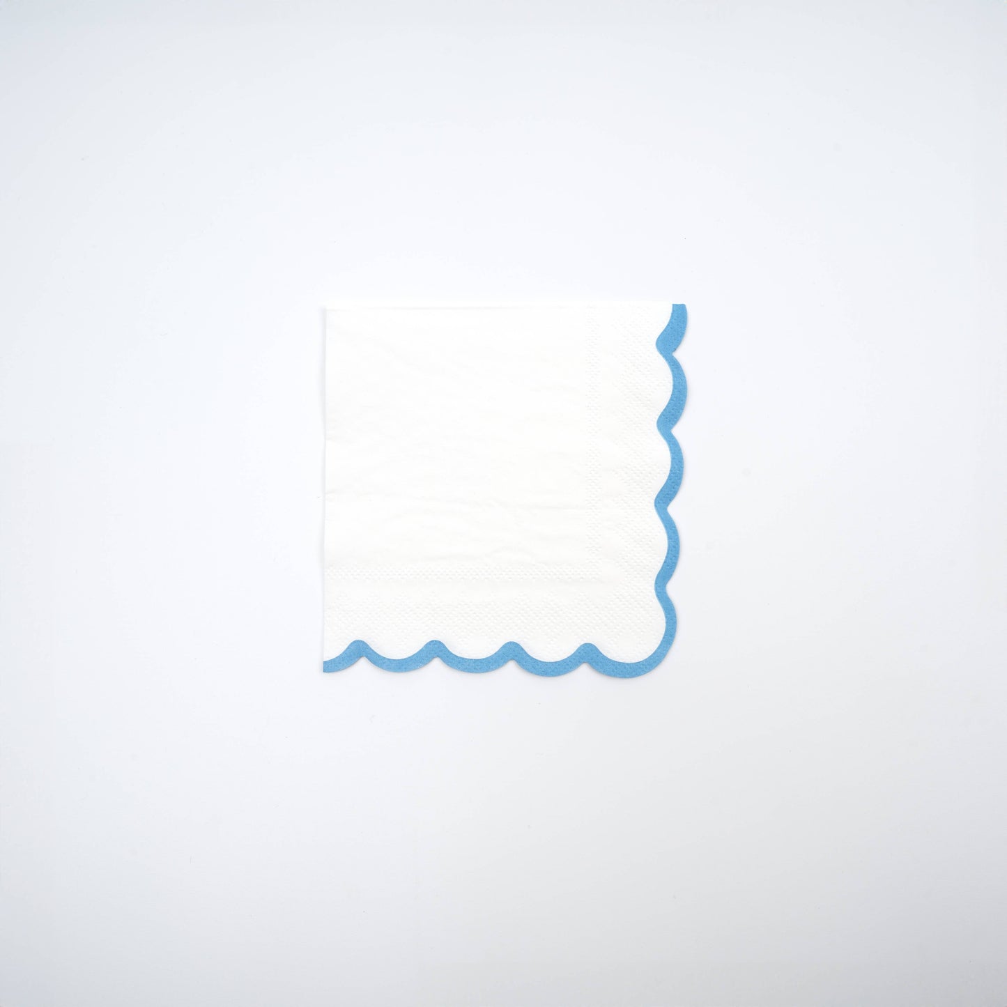 Springtime Scallop Beverage Napkin