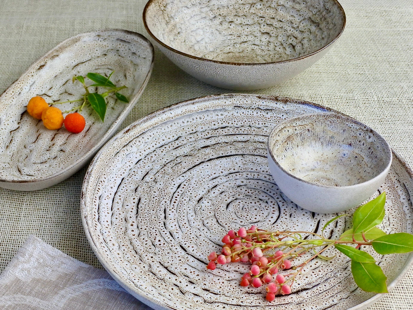 Truffle Round Serving Platter