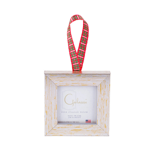 Silver Frame Ornaments