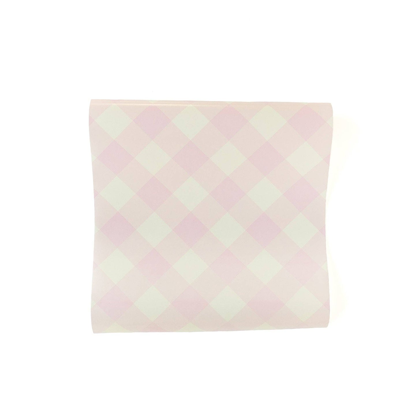 Cake By Courtney Pink Gingham Paper Table Runner