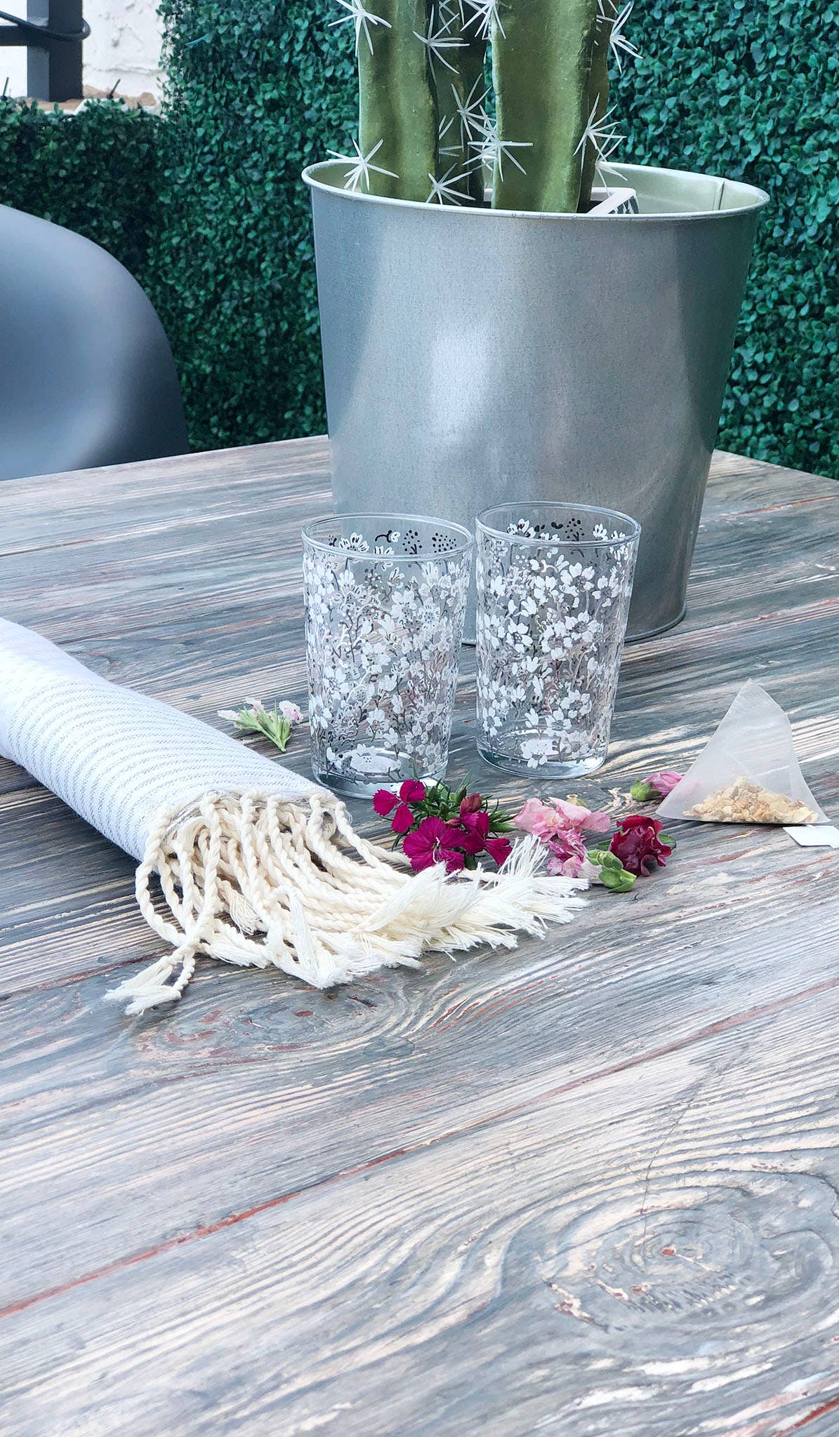 Eden Flower Wine Glass Set of 6