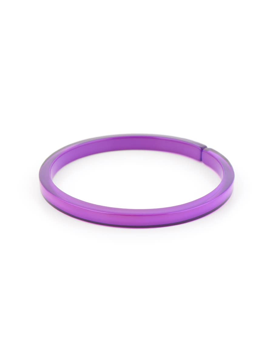 Love Stack Resin Acrylic Bracelet