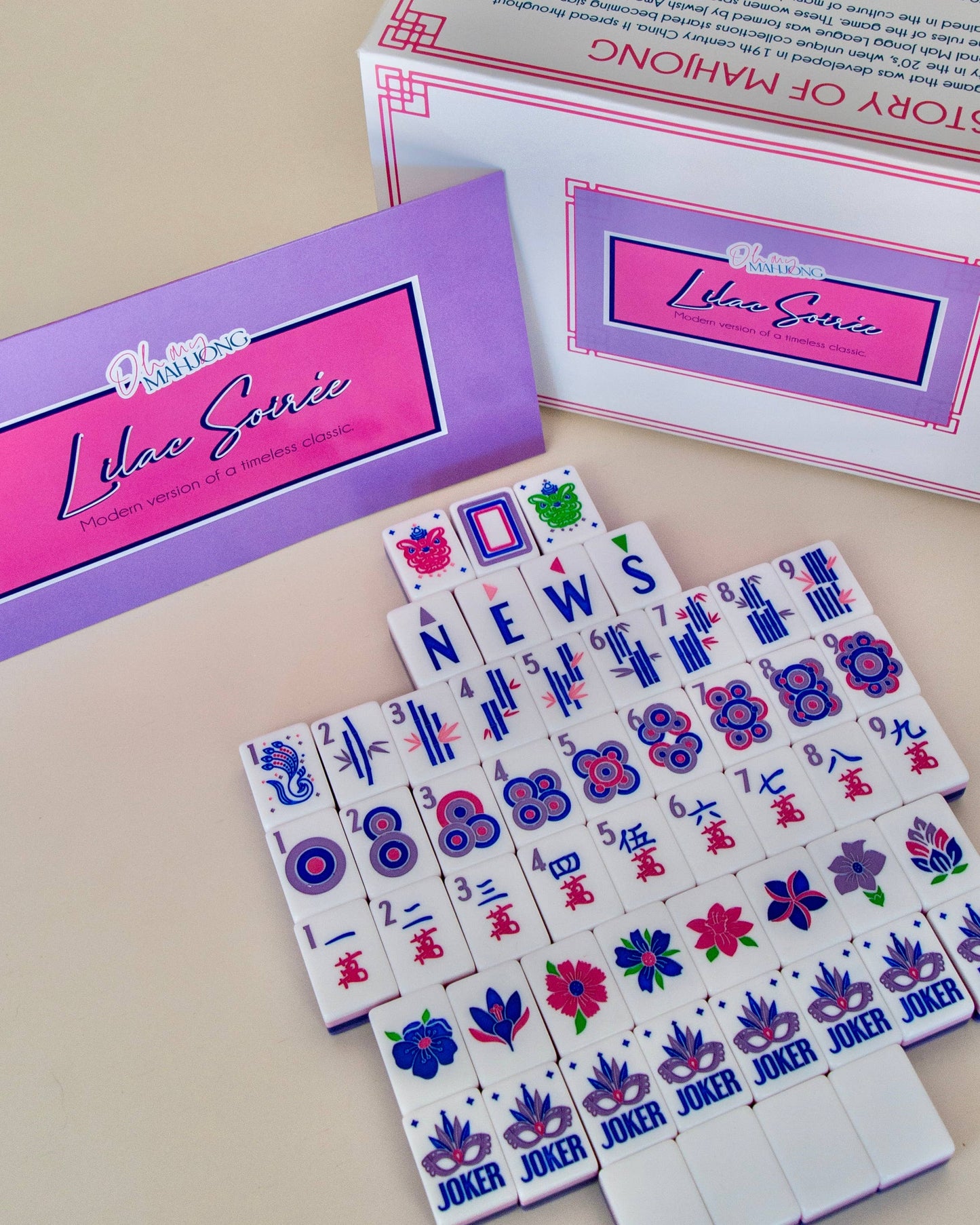 Lilac Soiree Tiles