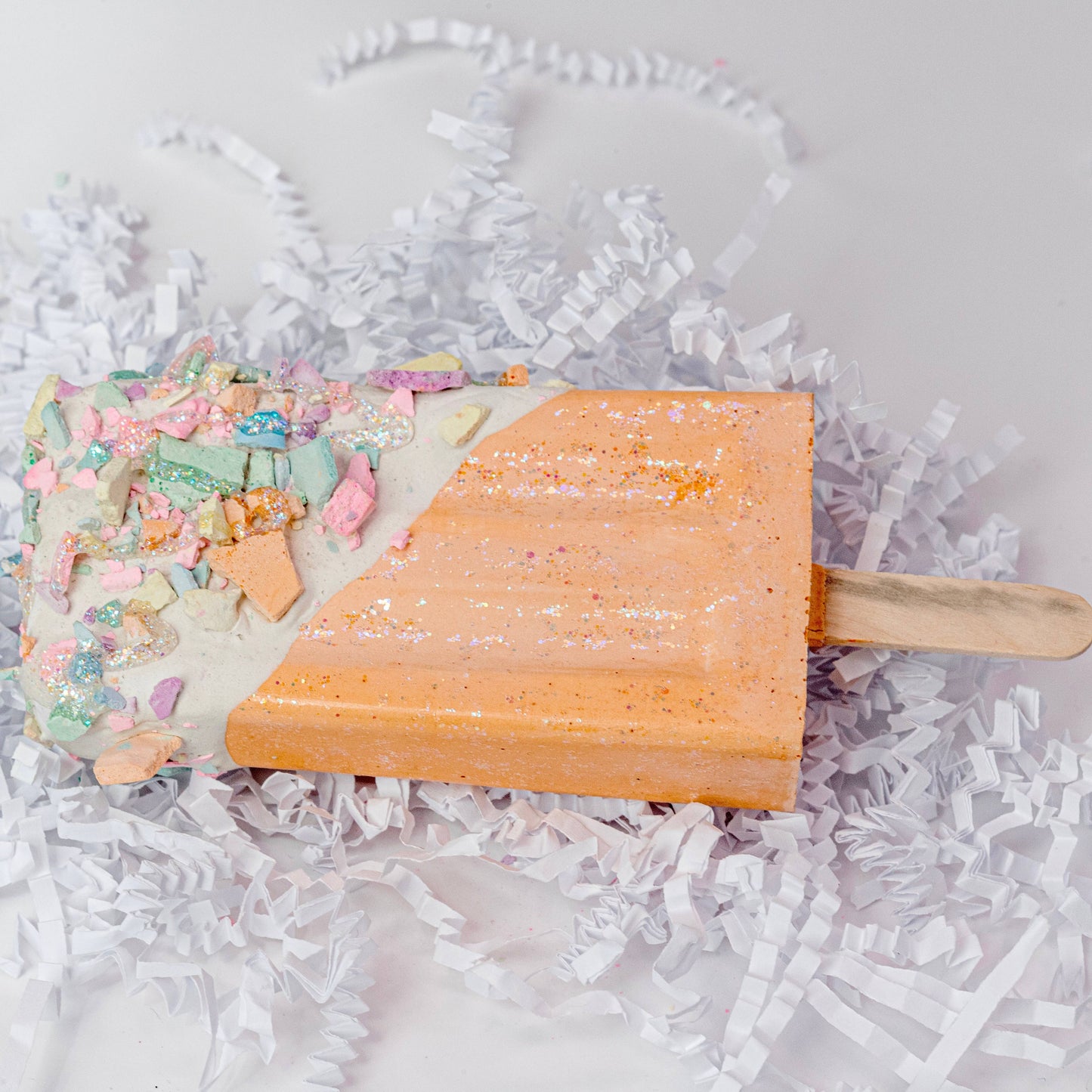 Orange Popsicle - Sidewalk Chalk