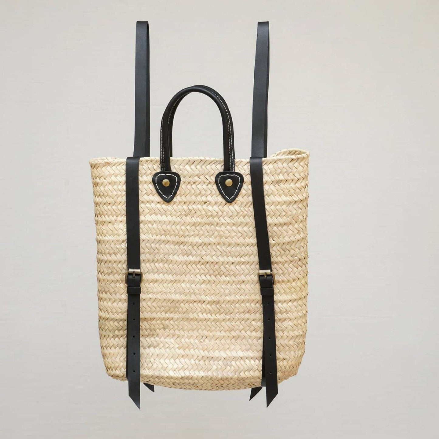 Straw Backpack (black)