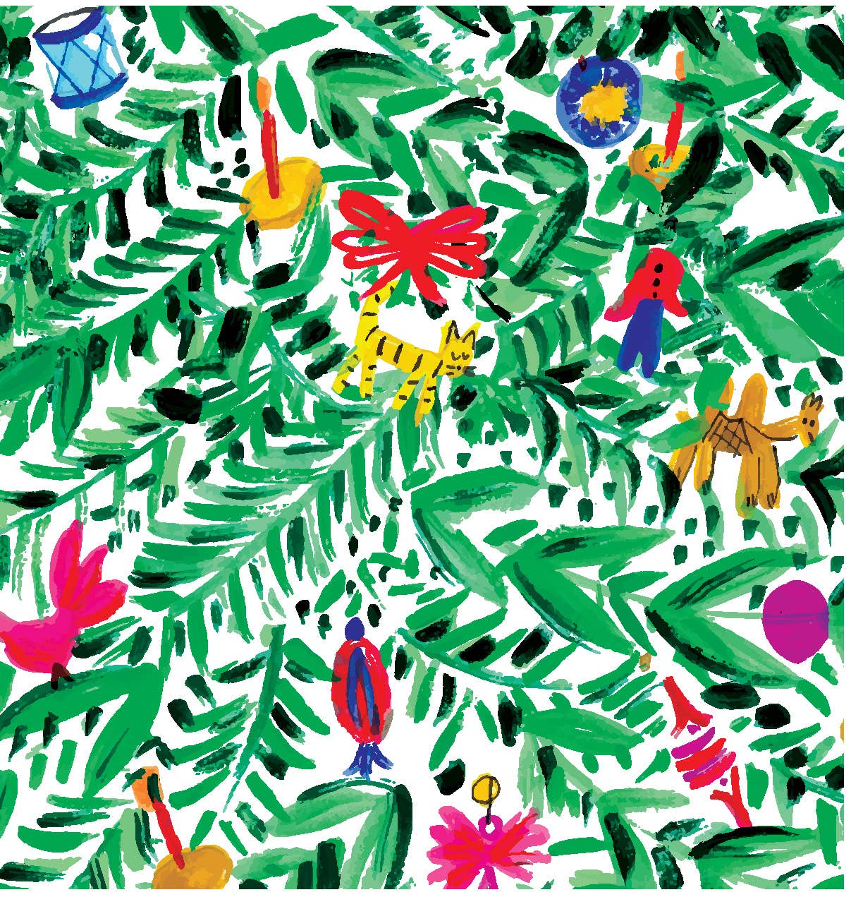 Tinsel on the Tree - Holiday Gift Wrap