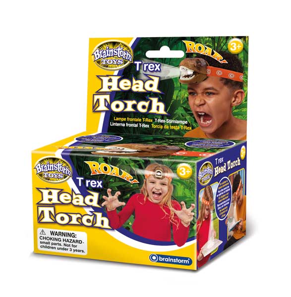 Brainstorm Toys T rex Head Torch