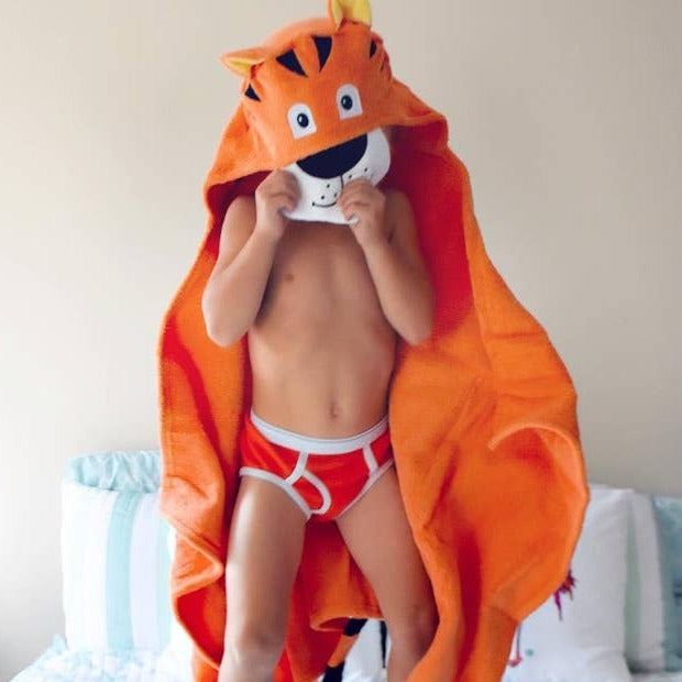 Tiger Hooded Towel