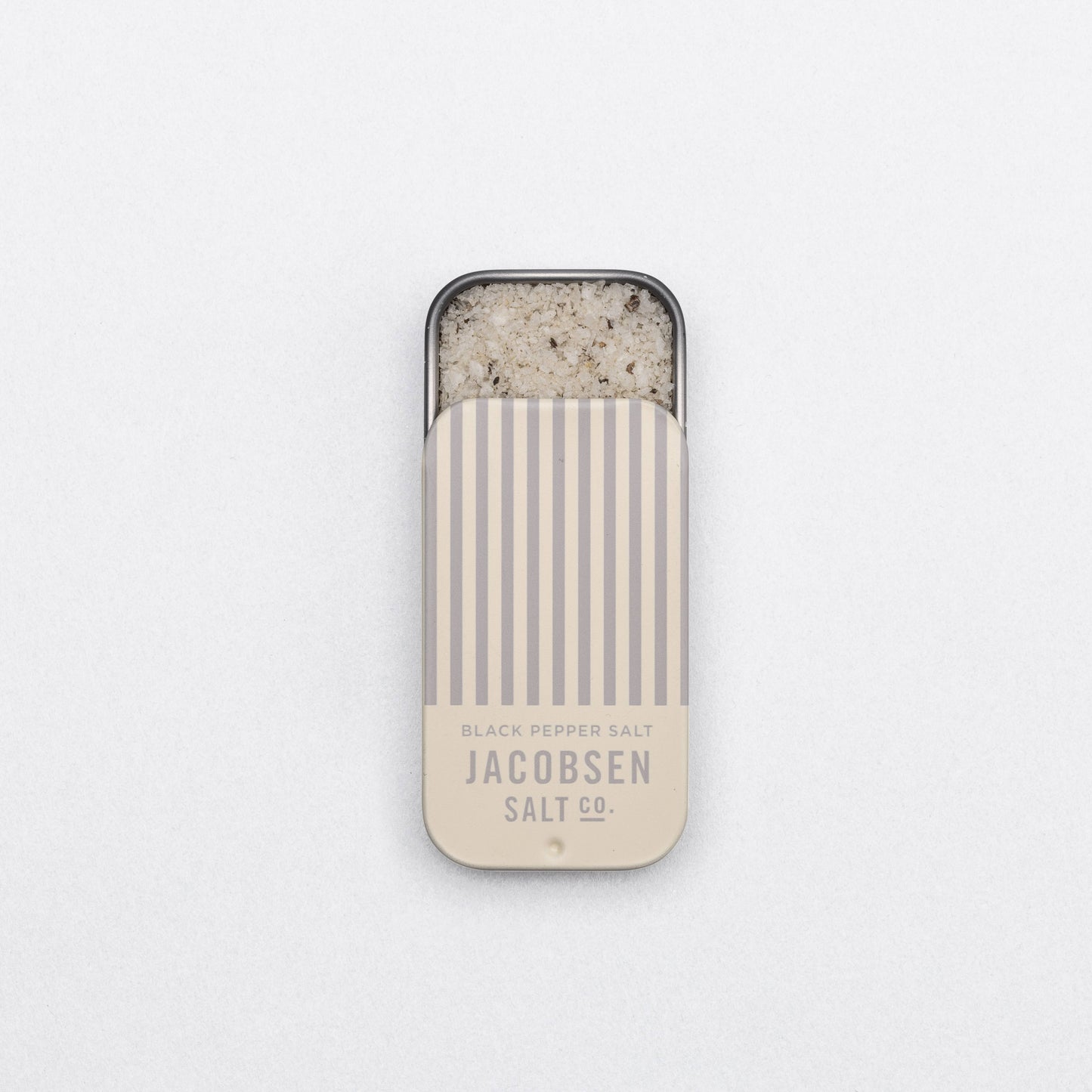 New! Infused Black Pepper Sea Salt Slide Tin