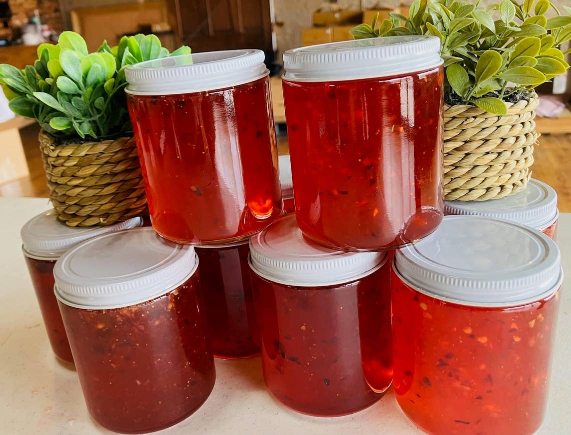 Lauri Jo's Strawberry Pepper Jelly, 8oz