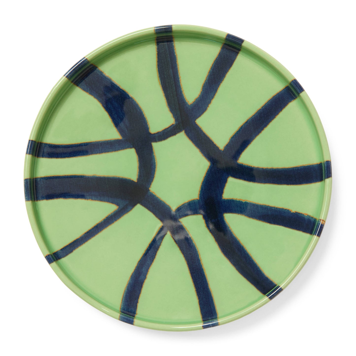 Amalfi Appetizer Plate Green - 7.1" Diameter