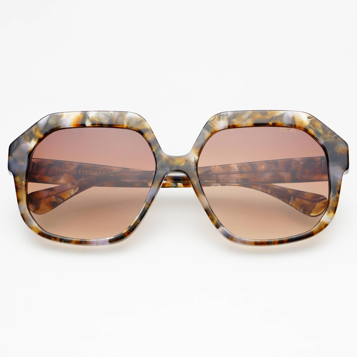 Stella Acetate Womens Octagonal Sunglasses