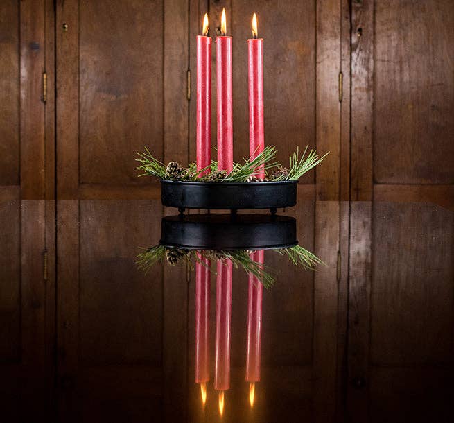 Guardsman Red Dinner Candle