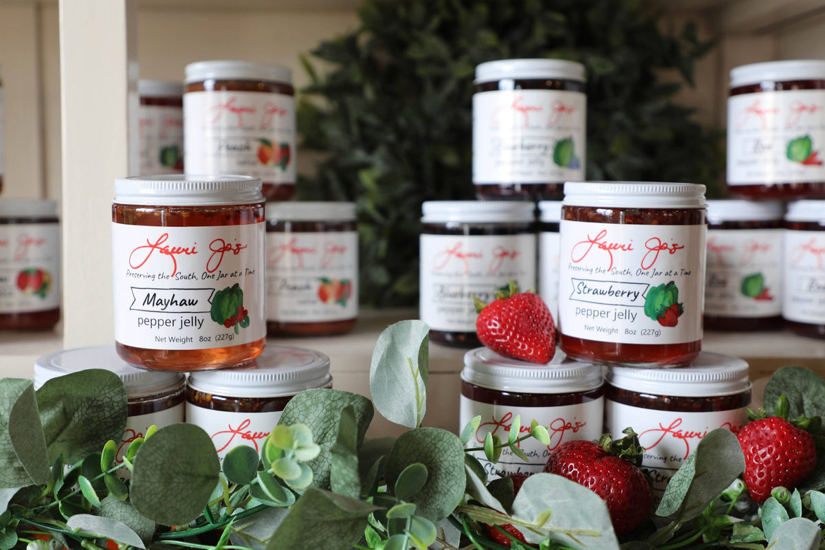 Lauri Jo's Strawberry Pepper Jelly, 8oz