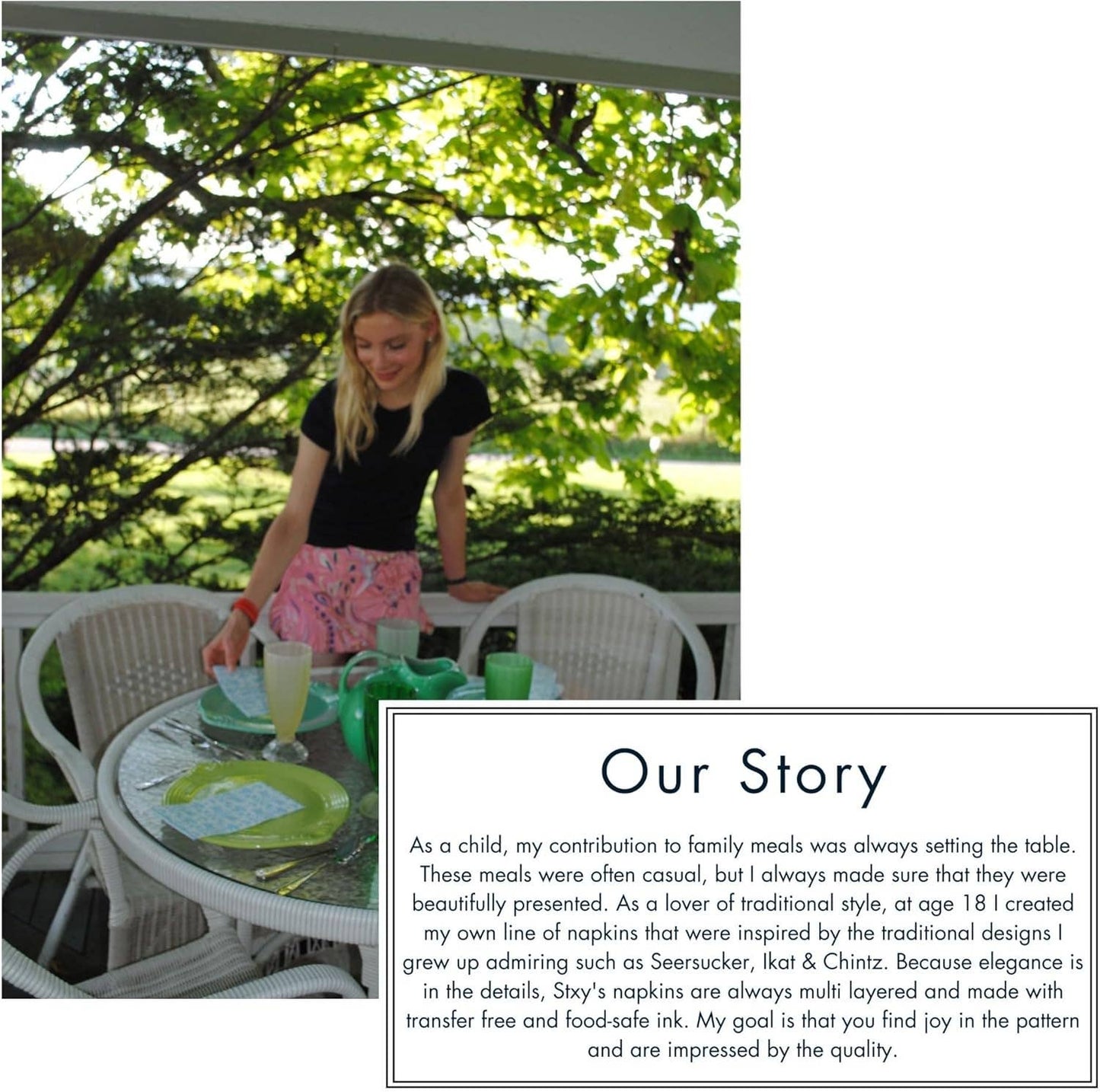 Teal Mahjong Cocktail Napkins