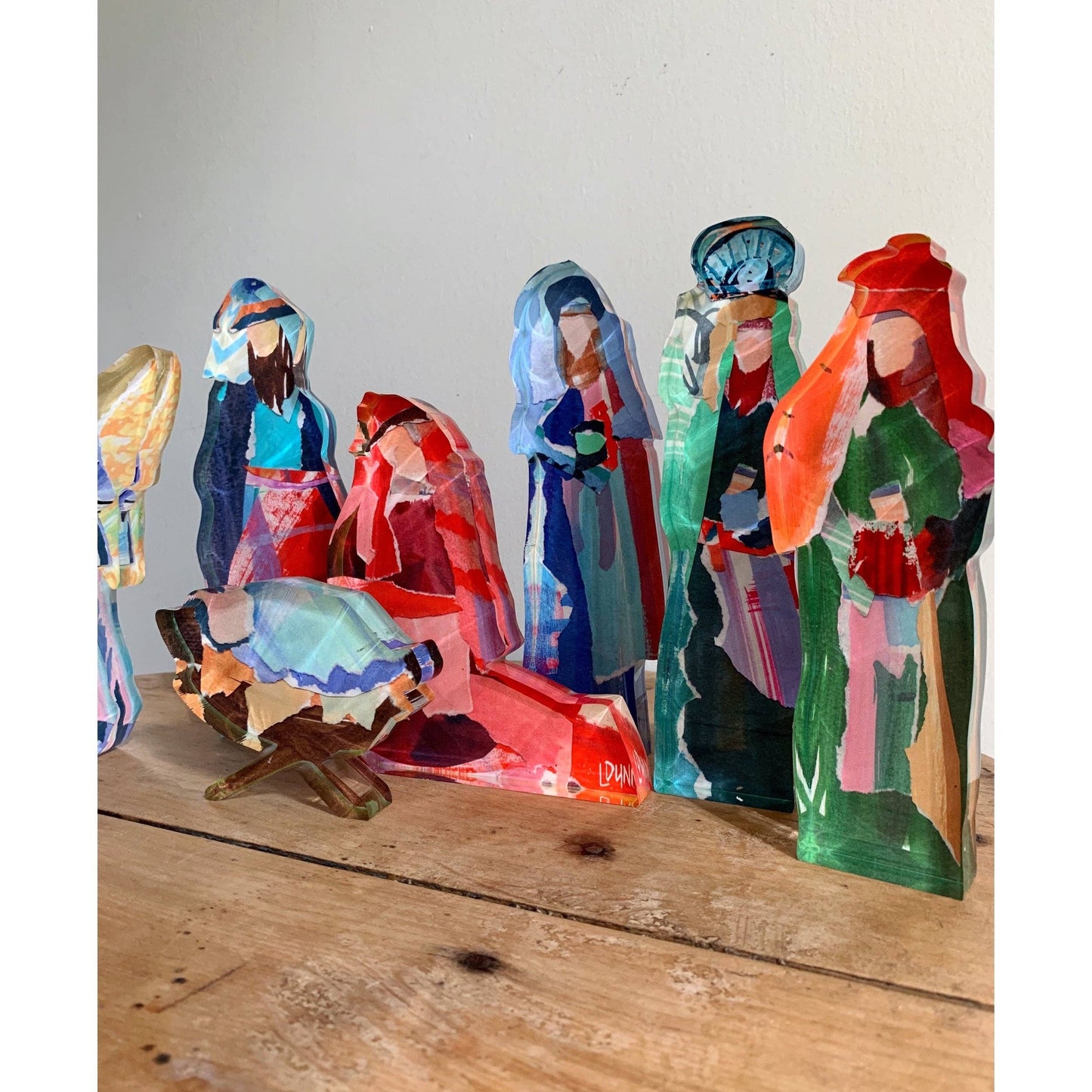 Acrylic Nativity Set: Small