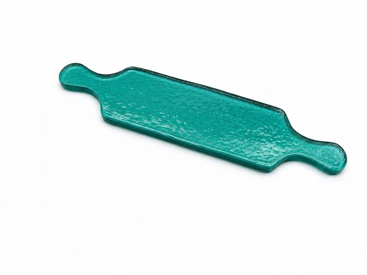 Hammered Glass Long Serving Board