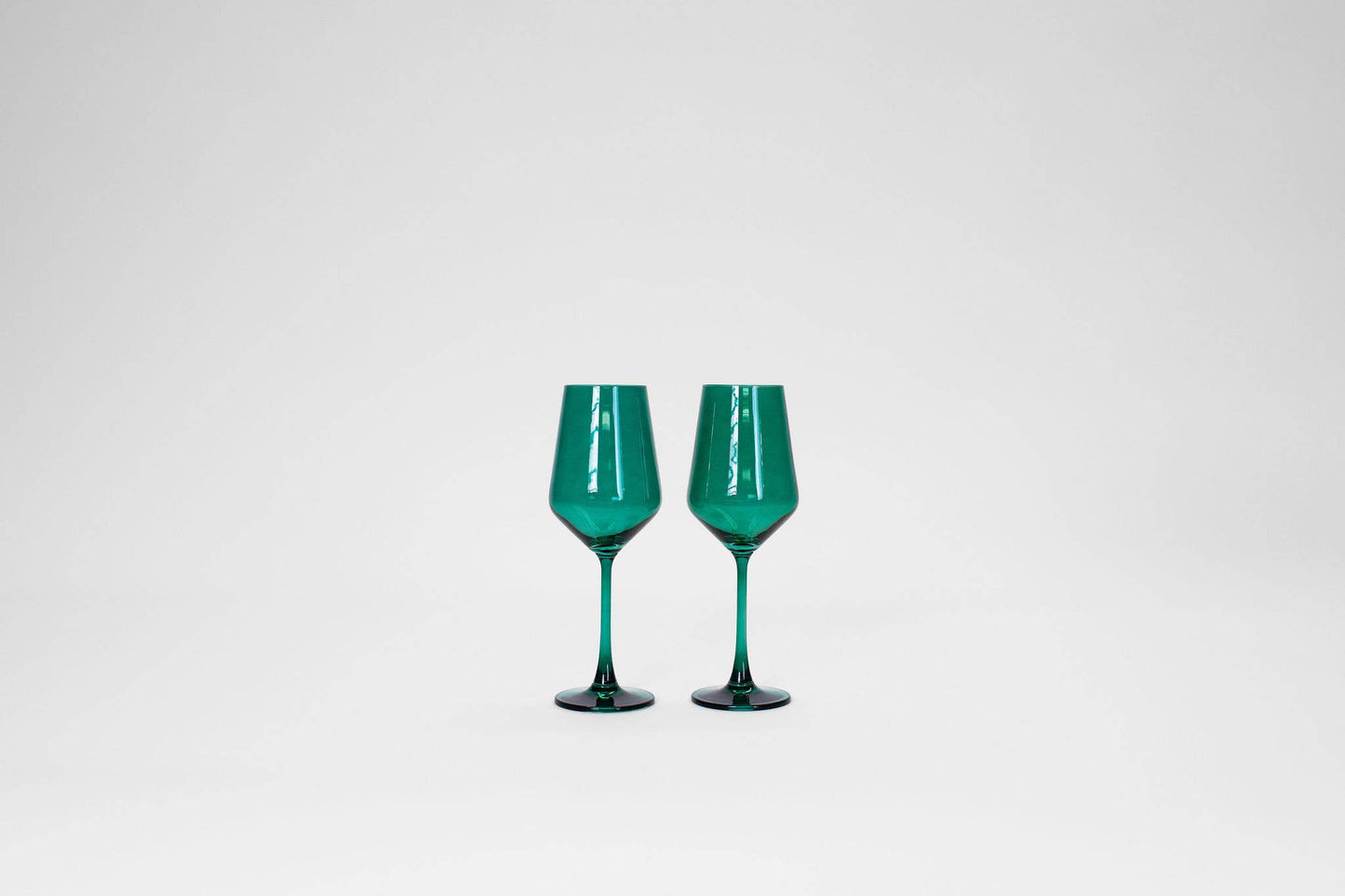 Emerald Green - Colored Wine Glass