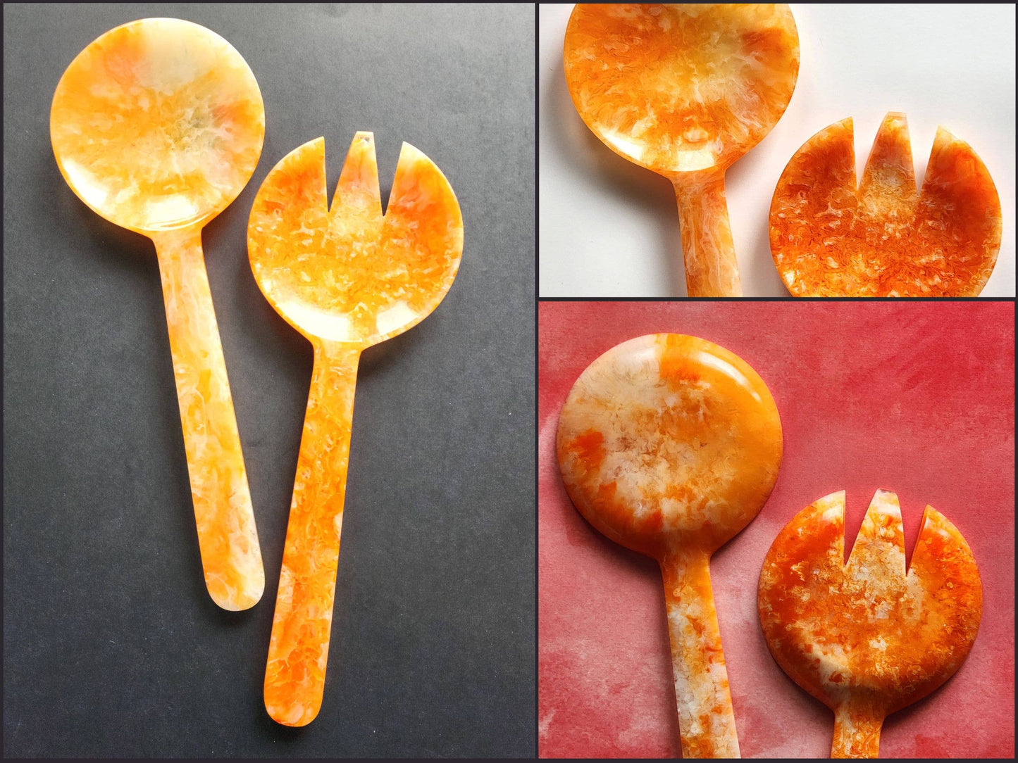 Resin Salad Servers