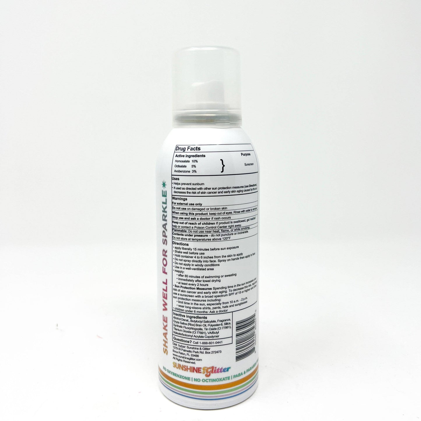 Sunshine & Glitter SPARKLE SHIMMER Sport SPF 50 Mist
