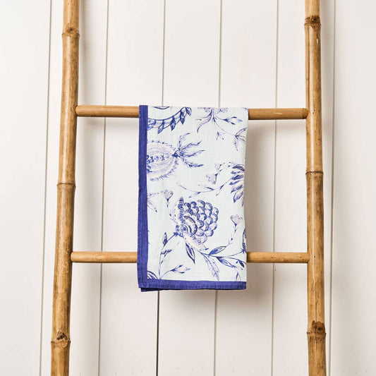 Indigo Batik - Sky Tea Towel