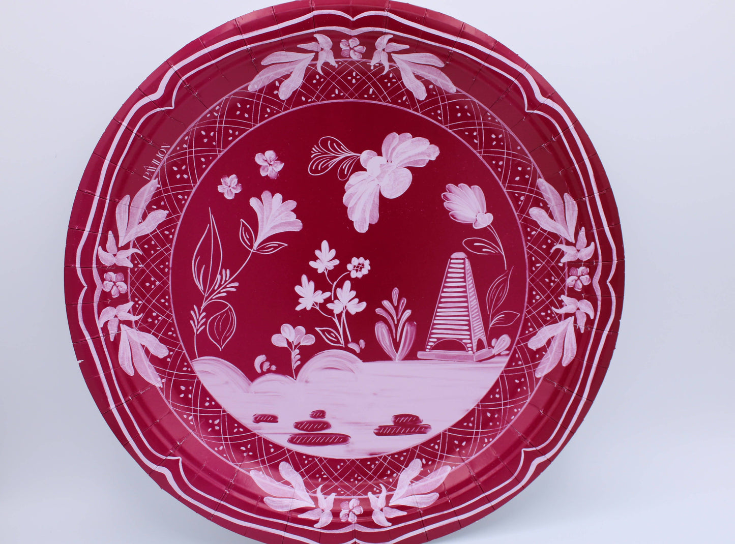 Beachside Pavilion Salad and Dessert Plates 8 per pack